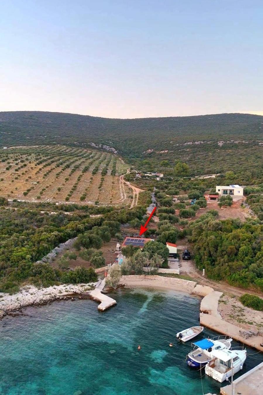 Secluded Fisherman'S Cottage Cove Zuborovica, Pasman - 321 Mrljane Экстерьер фото